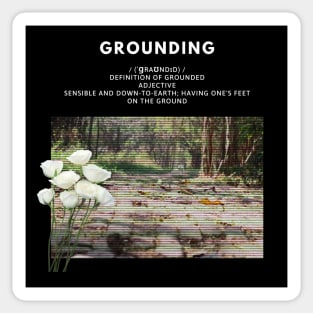 Grounded Sticker